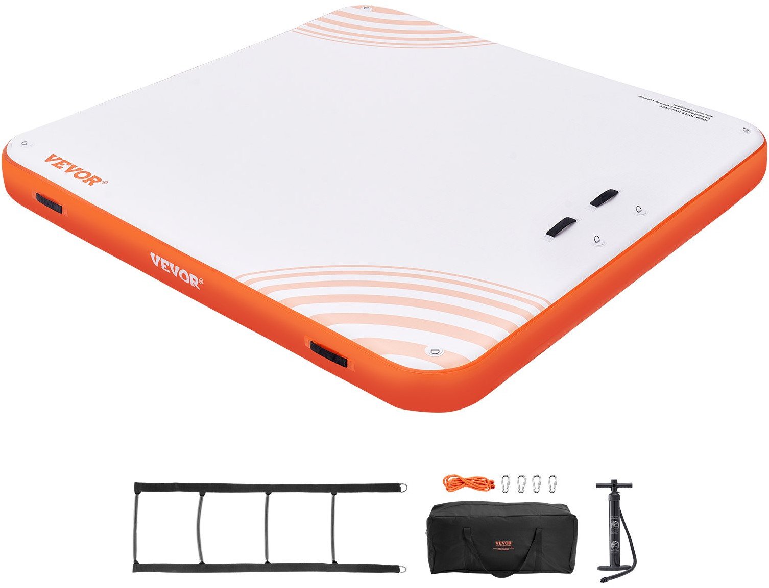 Platforma Pływająca Wodna Dmuchany Materac 2,13 x 2,13 m