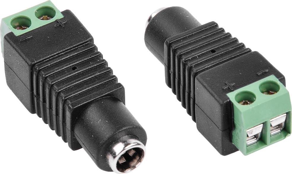 Gniazdo DC 2,1/5,5 z szybkozłączem