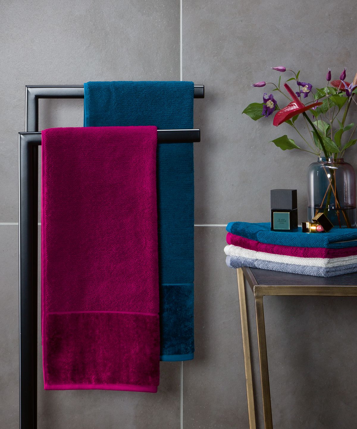 Moeve Ręcznik łazienkowy Bamboo Luxe biały 30x50 cm