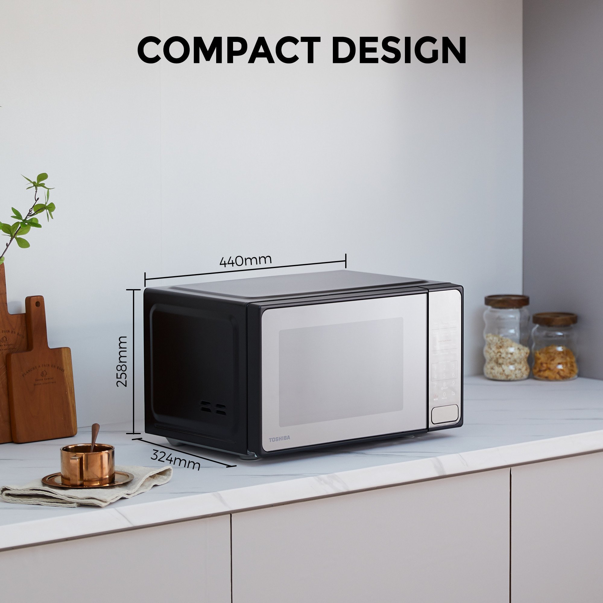 Kuchnia mikrofalowa CMO-MP012OC-BK COMFEE