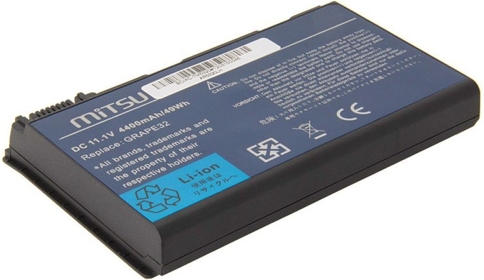 Bateria Mitsu do Acer TM 5320, 5710, 5720, 7720, 4400 mAh, 11.1 V (BC/AC-TM5320)