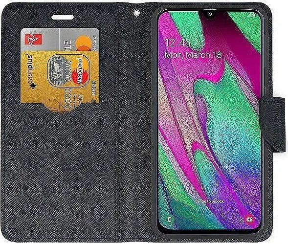 Mocco Fancy Book Case For Samsung Galaxy A42 5G Black