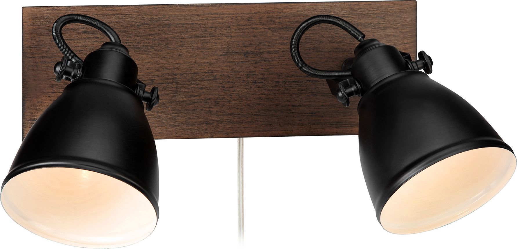 Kinkiet Markslojd Kinkiet LED Ready do korytarza czarny Markslojd NATIVE 108213