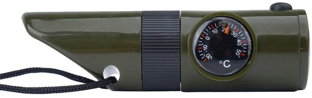 Gwizdek survivalowy Mil-Tec 6w1 - Zielony 16328401