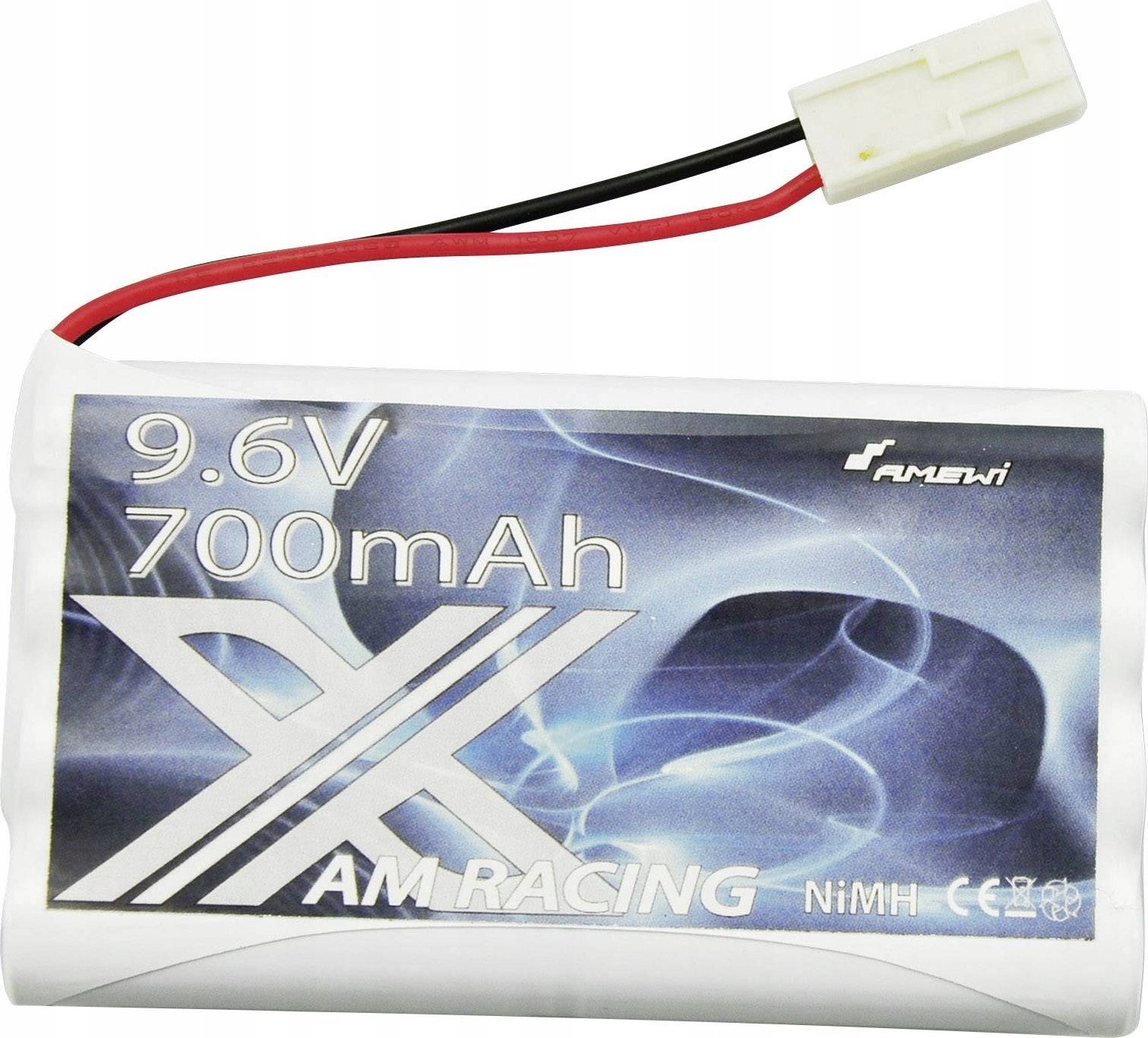 Amewi Amewi Zubehör NiMH Akku 9.6V 700mAh Mini-Tamiya Stecker
