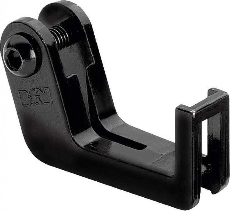 Uchwyt lampki przeniej Busch & Mller 471U, czarny