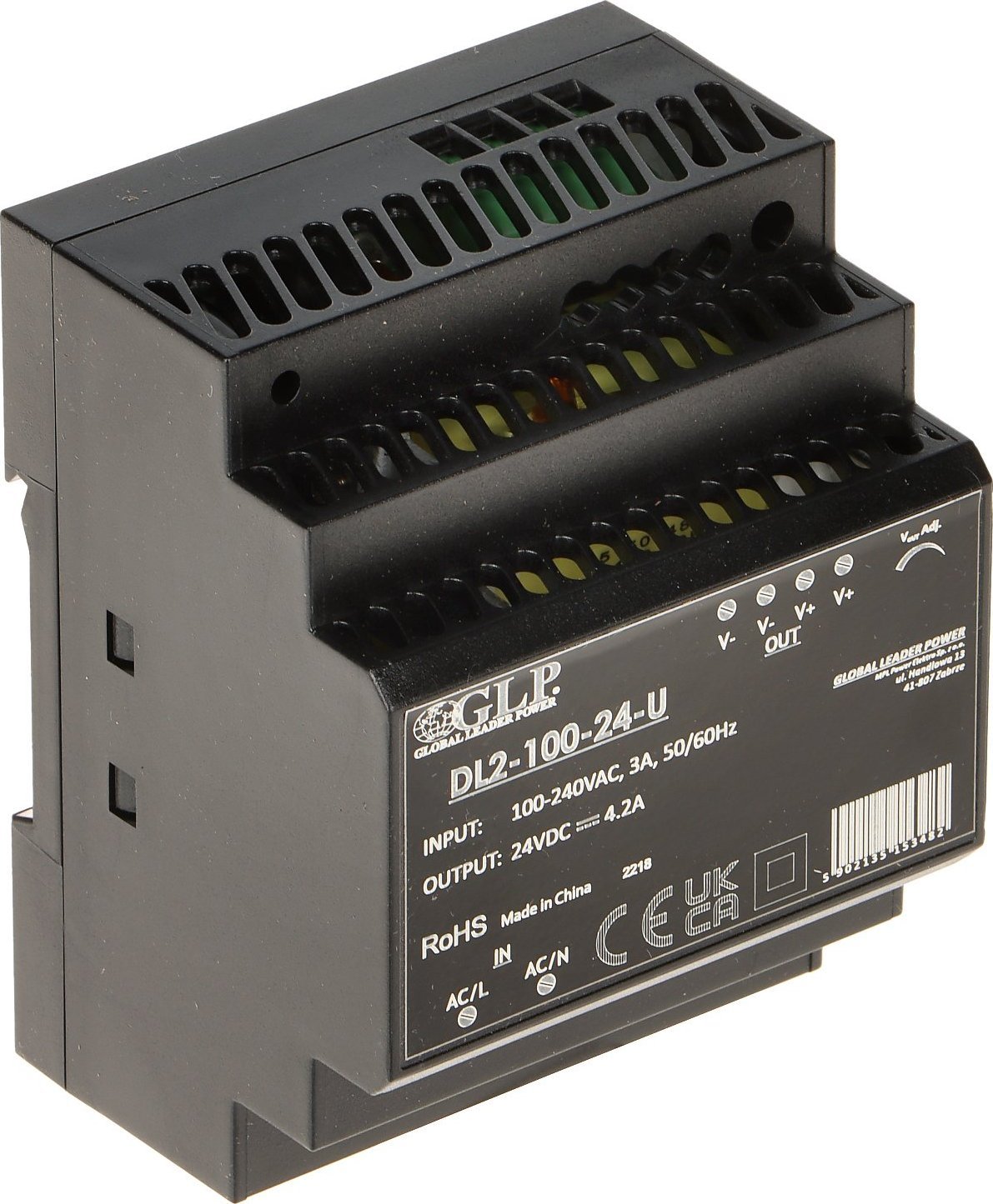 N/A Zasilacz impulsowy DL2-100-24-U