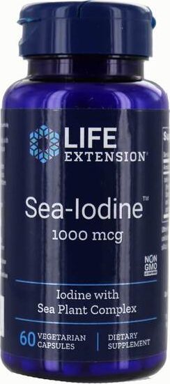 Life Extension Life Extension - Sea Iodine (Jod Morski), 1000mcg, 60 vkaps