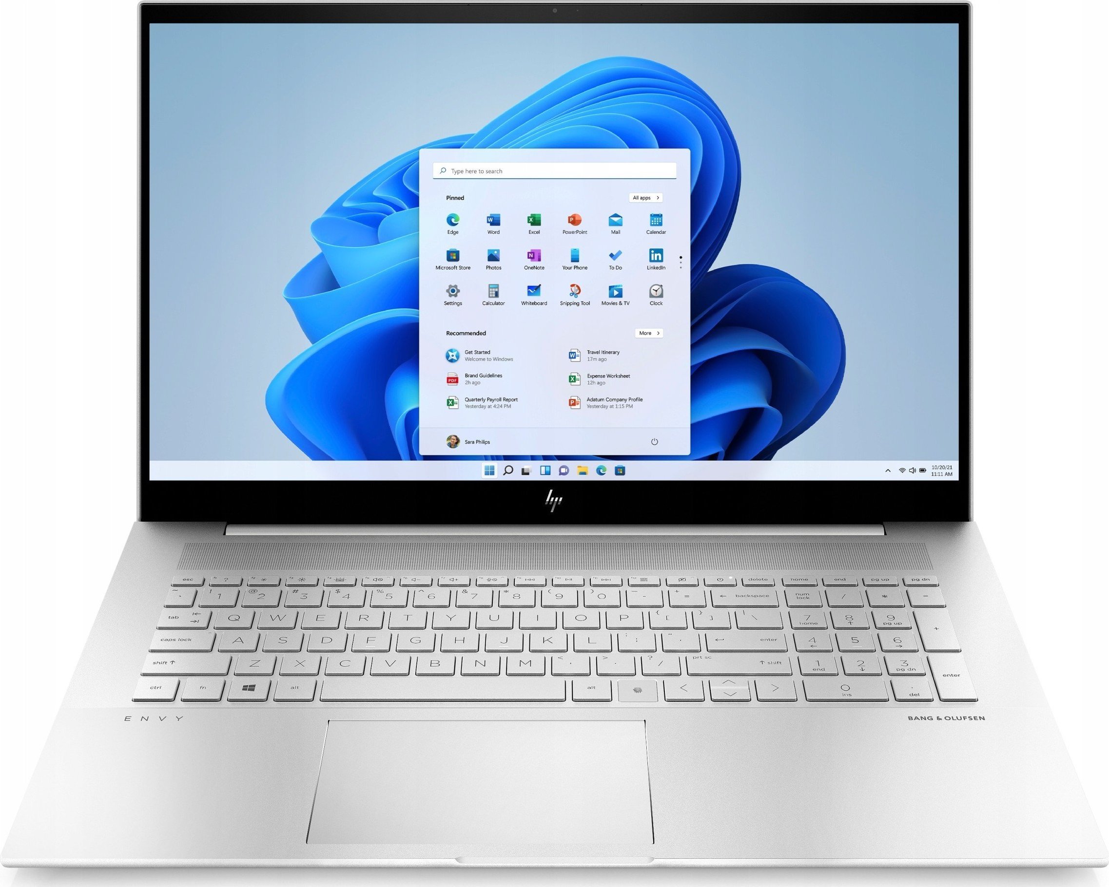 Laptop HP ENVY 17m-ch1013dx i7-1195G7 / 32 GB / 2 TB / W11 Pro (4N713UA)