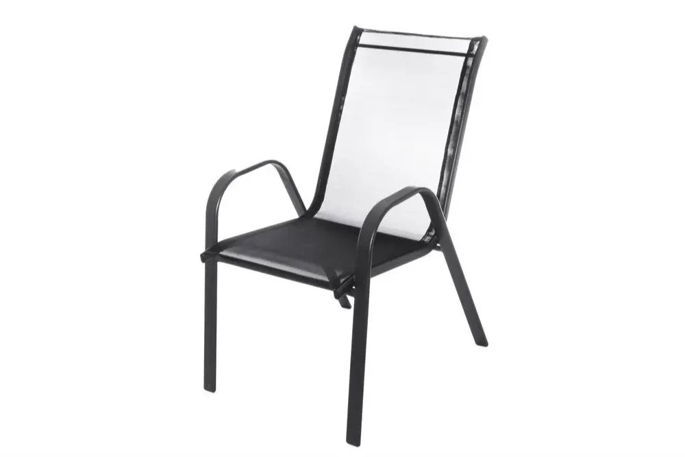 Lauko sodo kėdė Cannes, juoda