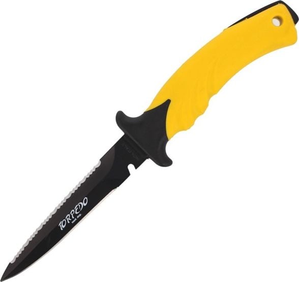 MAC Coltellerie Nóż nurkowy MAC Coltellerie 115mm (TORPEDO 11 BE YELLOW) uniwersalny