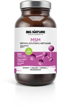 Big Nature MSM suplement diety 150szt.