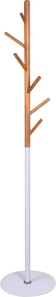 Selsey Wieszak stojący Sellon 170 cm biały-buk