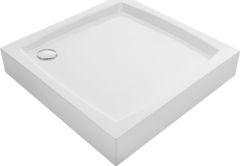 Laveo LAVEO Desna - brodzik kwadratowy 80x80 cm