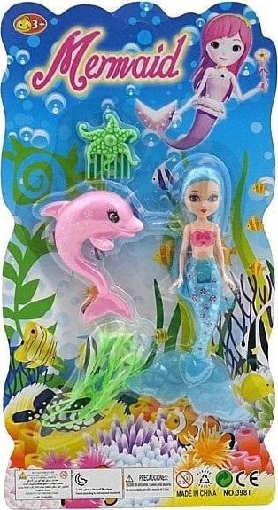 Adar Lalka syrenka z akcesoriami mini 7cm