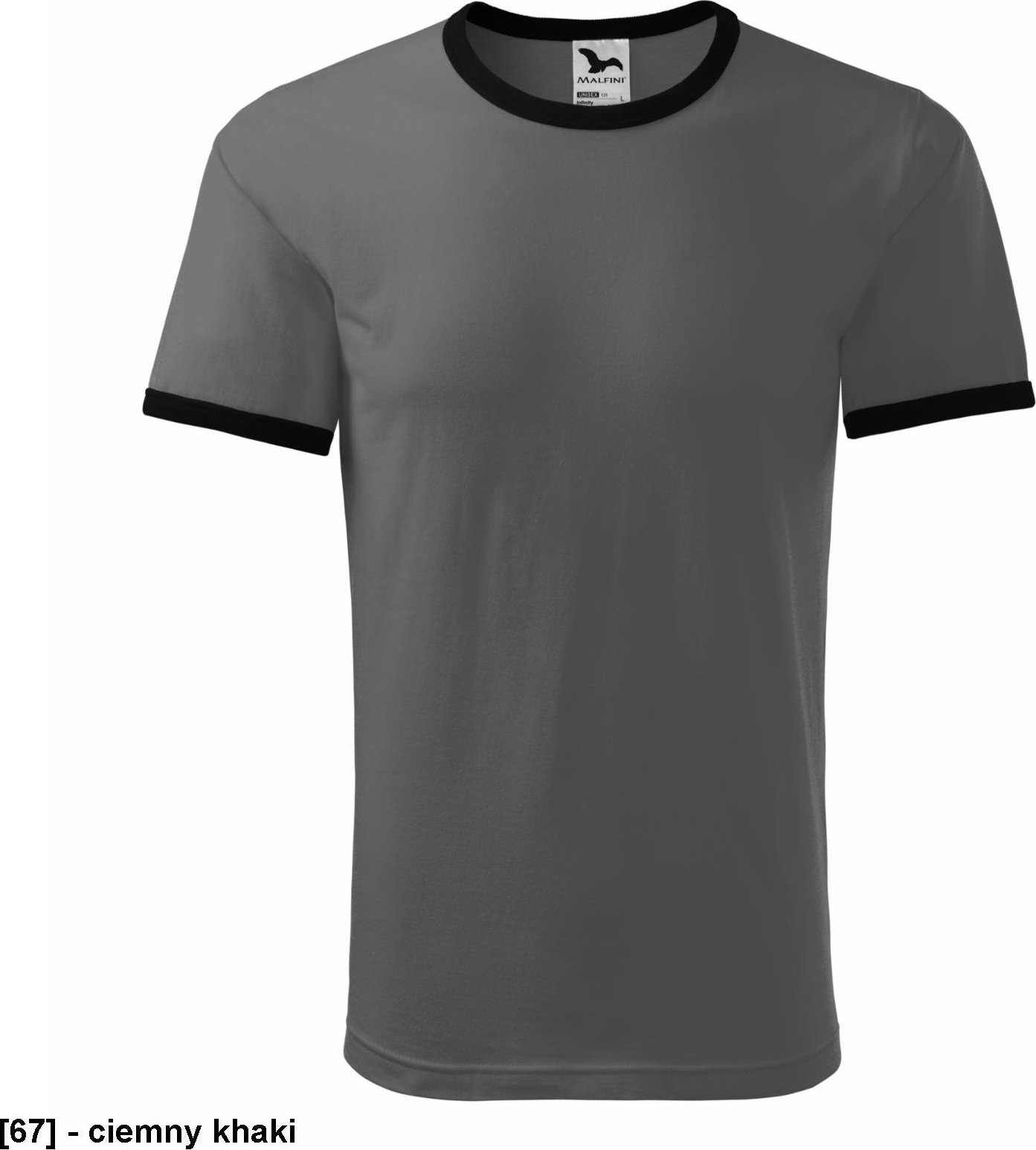 MALFINI Infinity 131 - ADLER - Koszulka unisex, 180 g/m, 100% bawełna, - ciemny khaki S