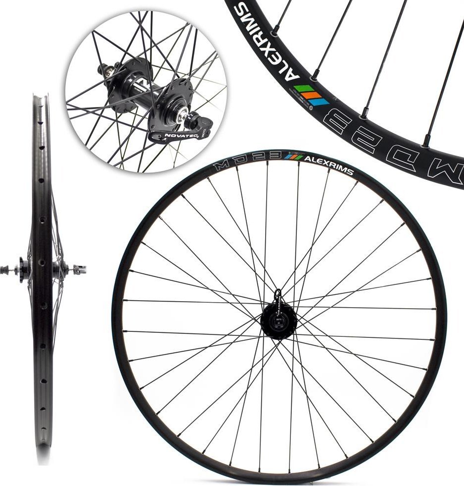 Novatec Koło przód NOVALEX MT90F 29", Novatec D041SB, Alexrims MD23, QR, 32H, CZ