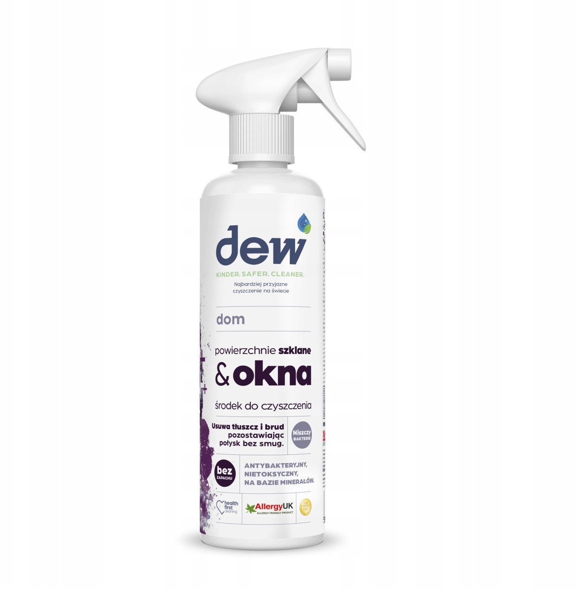 DEW ŚRODEK DO CZYSZCZENIA OKIEN I SZKLANYCH POWIERZCHNI 500ml 5060650479842