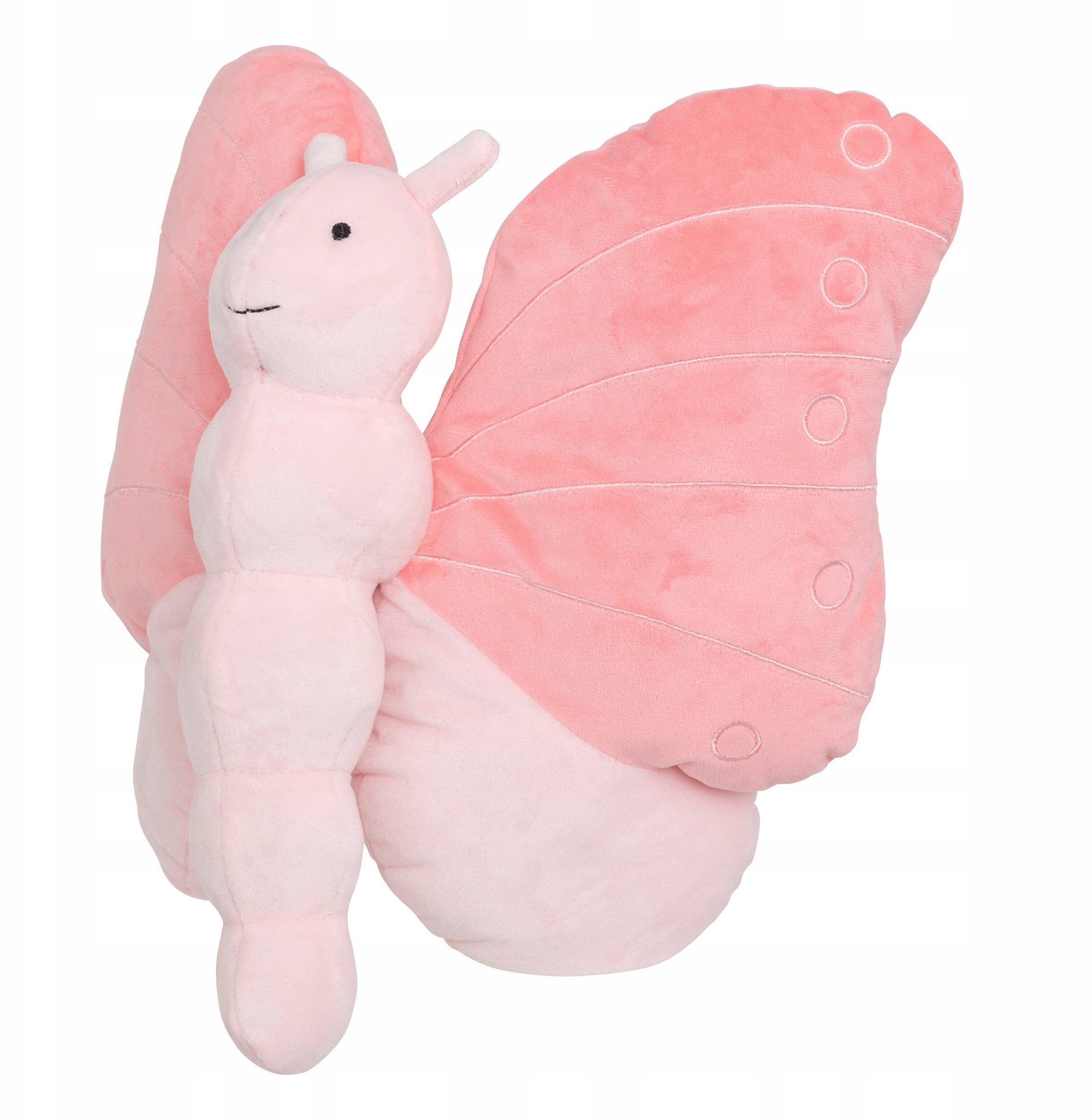 Maskotka motyl ALMA 28 cm różowy