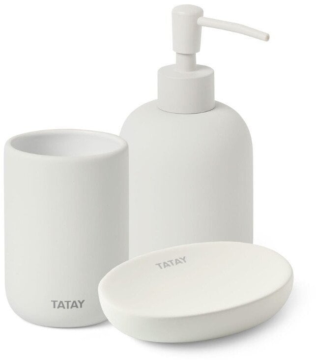 Liquid soap dish Soft ceramic white 8411801239629