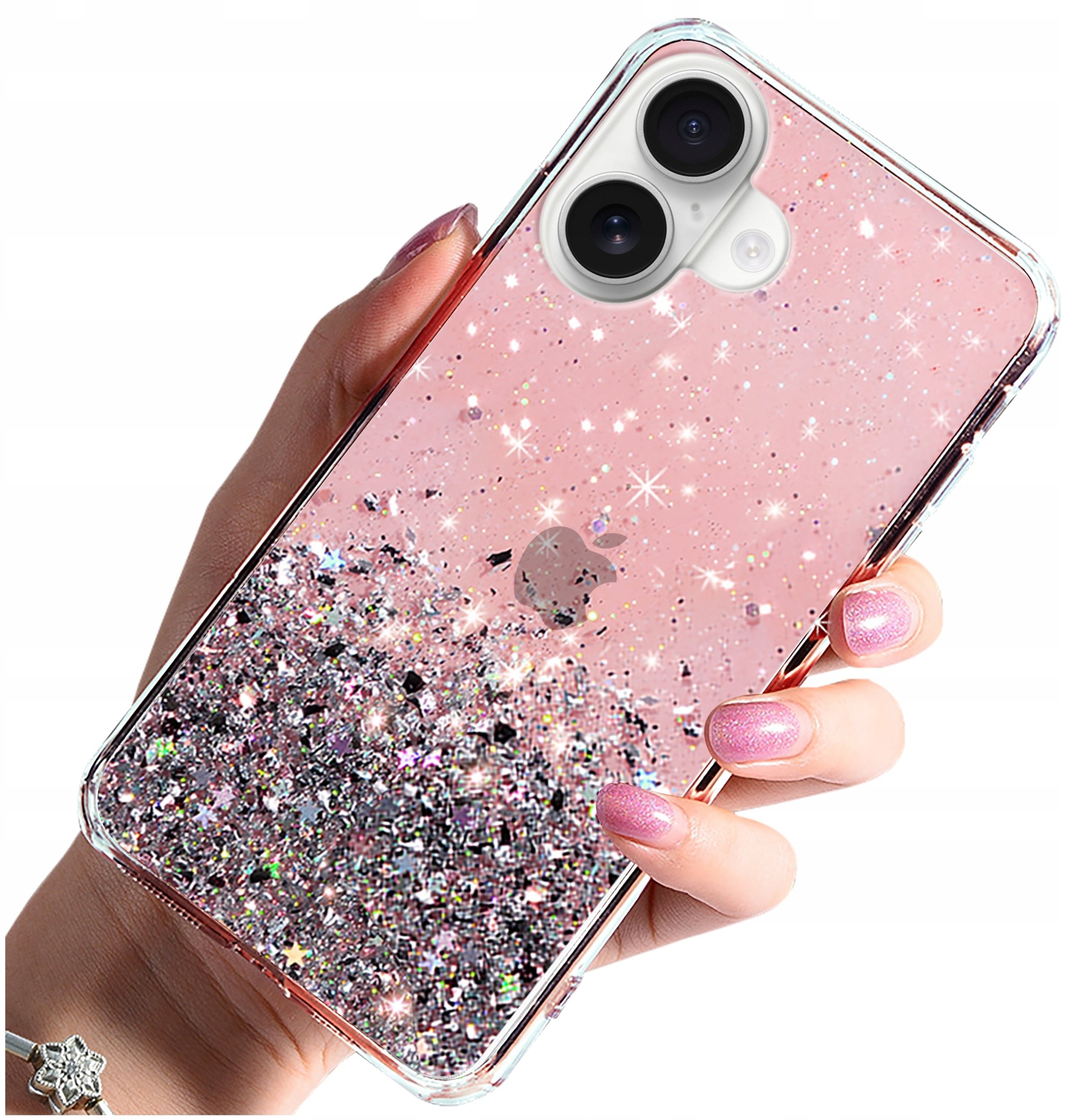 Etui do iPhone 16 CASE BROKAT PLECKI + SZKŁO OCHRONNE 9H