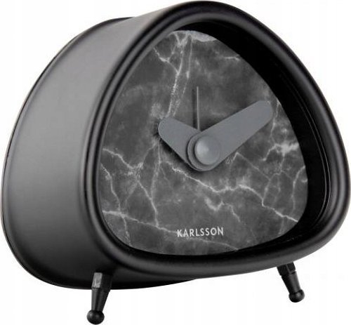 Budzik z marmurową tarczą, MARBLE