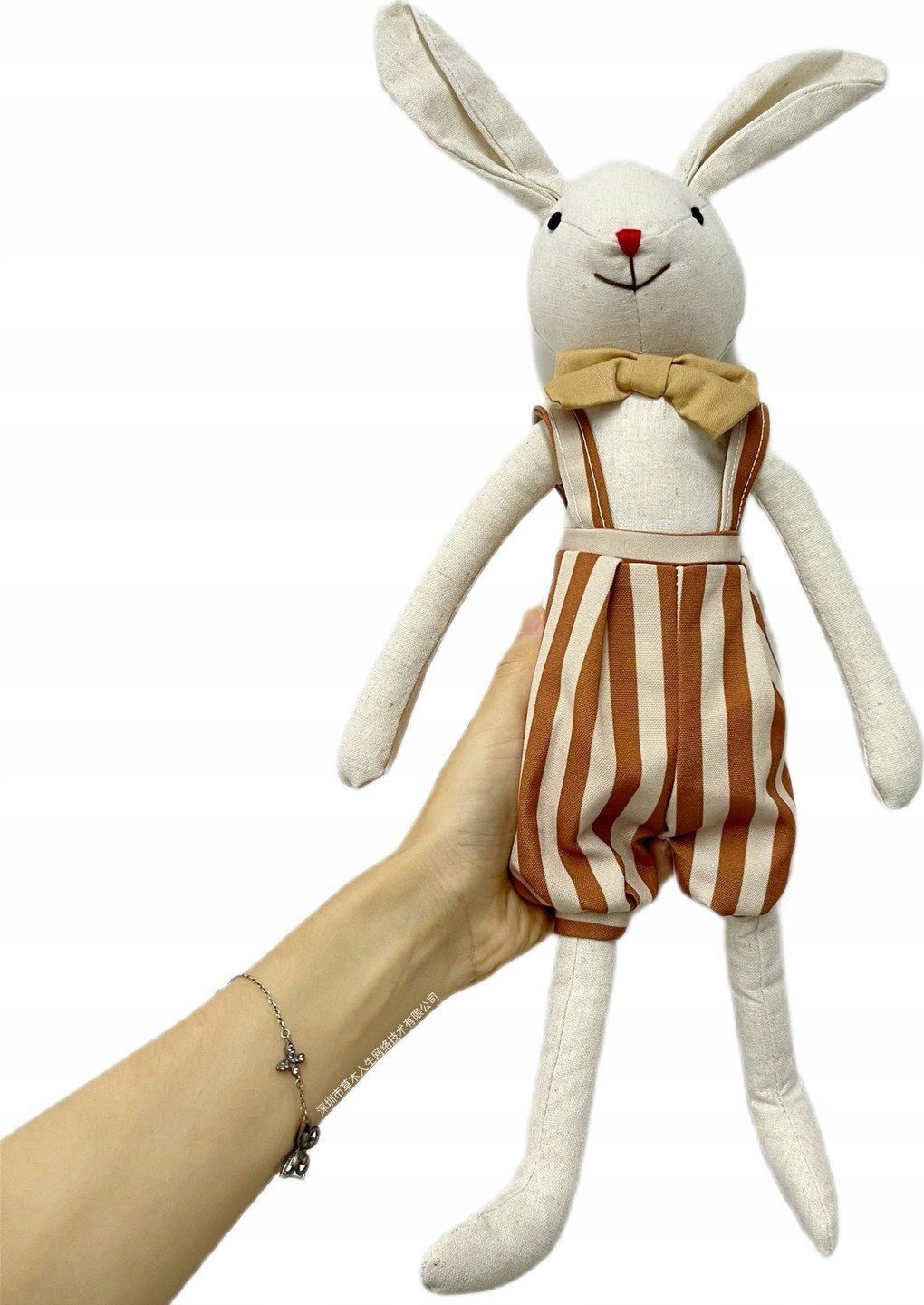 Pan i Pani Gadżet Maskotka Królik Bawełniany Zwierzak Pluszak Przytulanka Maskotka 40cm