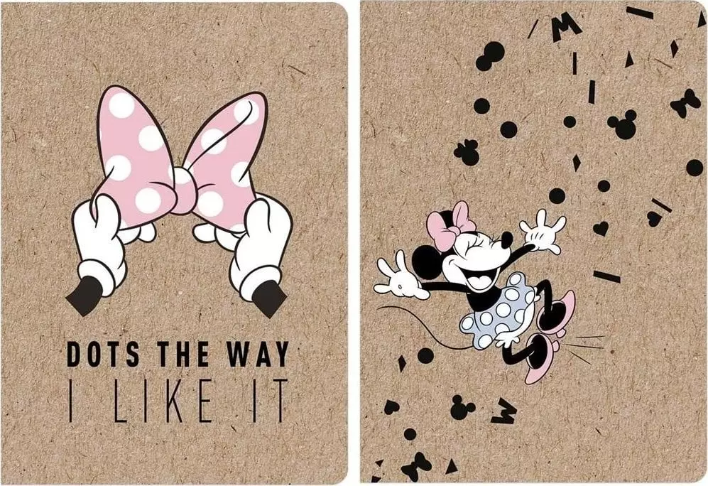 Beniamin Zeszyt A5/60K linia Kraft Liner Minnie (5szt)