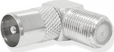 Conotech Wtyk RF kątowy męski gn.F/wt.TV Conotech