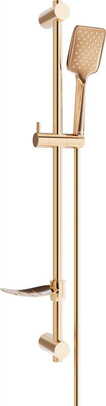 Zestaw prysznicowy Mexen Mexen DF62 zestaw prysznicowy suwany, różowe złoto - 785624582-60
