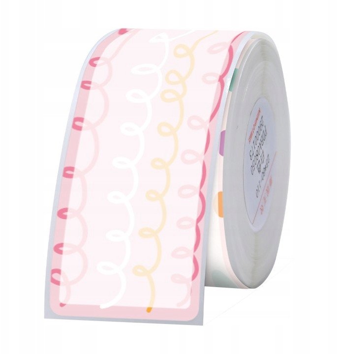 .NIIMBOT Etykiety Naklejki D101 25*60mm 110x KOLOR