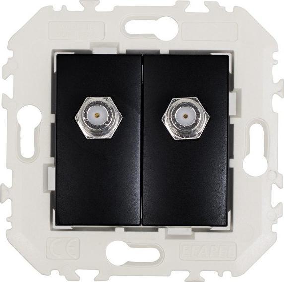 Efapel EFAPEL QUADRO45 GNIAZDO RTV SAT 45989 KWPM