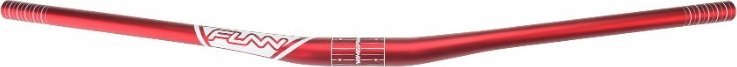 FUNN FUNN kierownica KINGPIN 810 mm czerwona 7mm