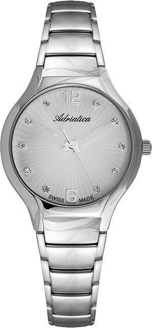 Zegarek Adriatica Zegarek damski Adriatica A3798.5177Q CYRKONIE srebrny