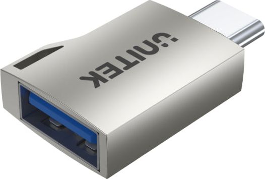 Adapter USB Unitek A1025GNI USB-C - USB Srebrny (A1025GNI)