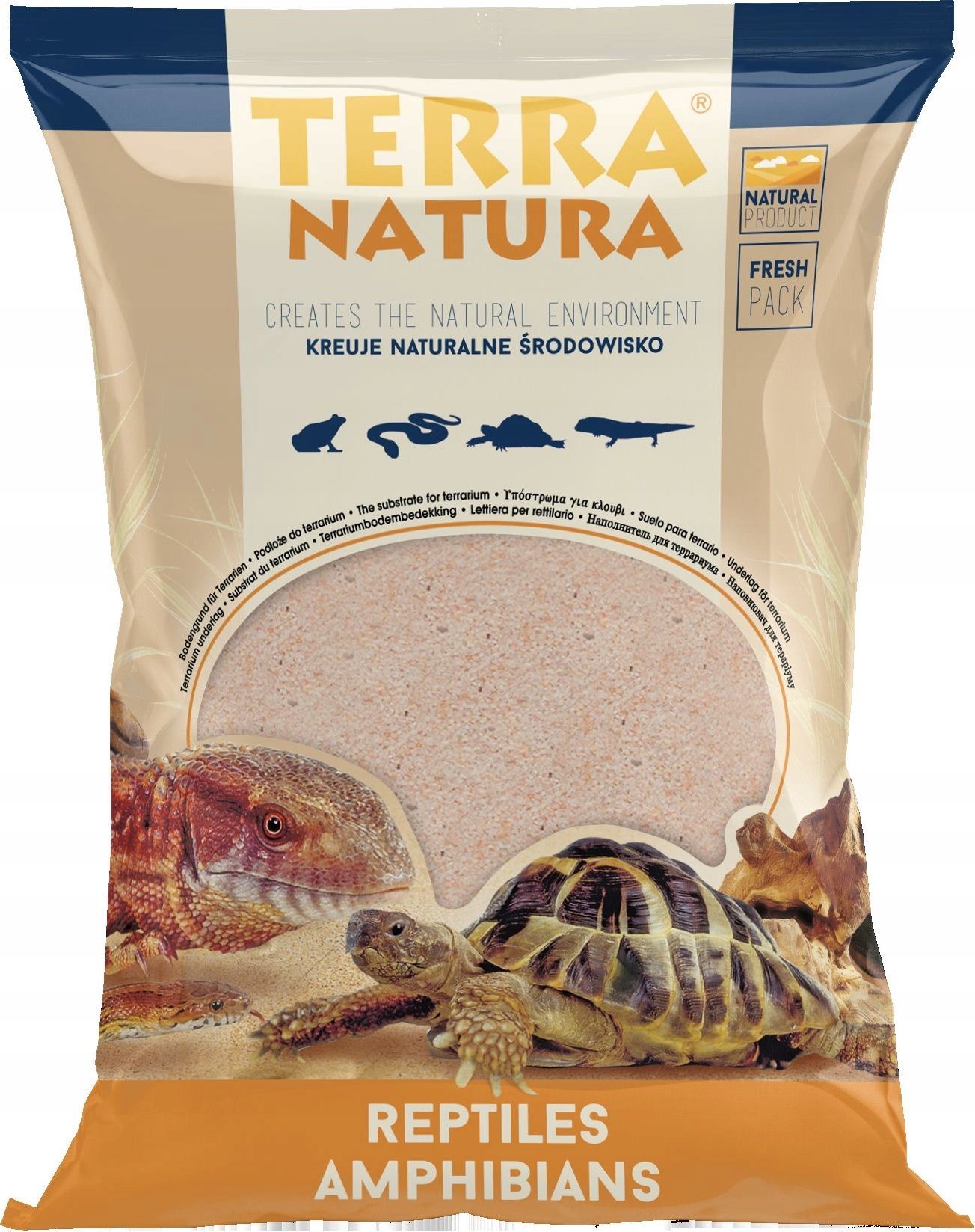 Terra Natura PIASEK DO TERRARIU W WORKU 6kg