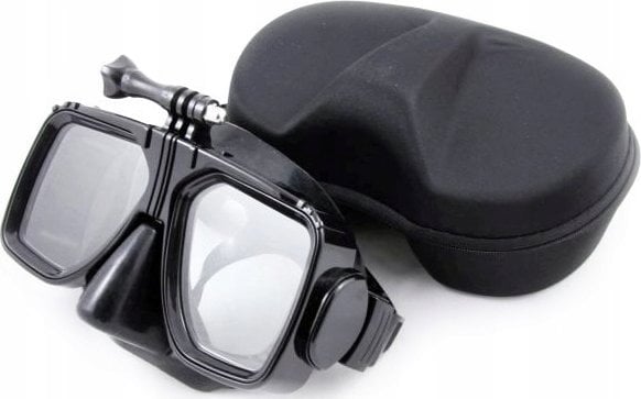 Xrec Maska Do Nurkowania / Pływania Z Mocowaniem Do Gopro 7 6 5 4 3+ 3 2 / Sjcam / Xiaomi