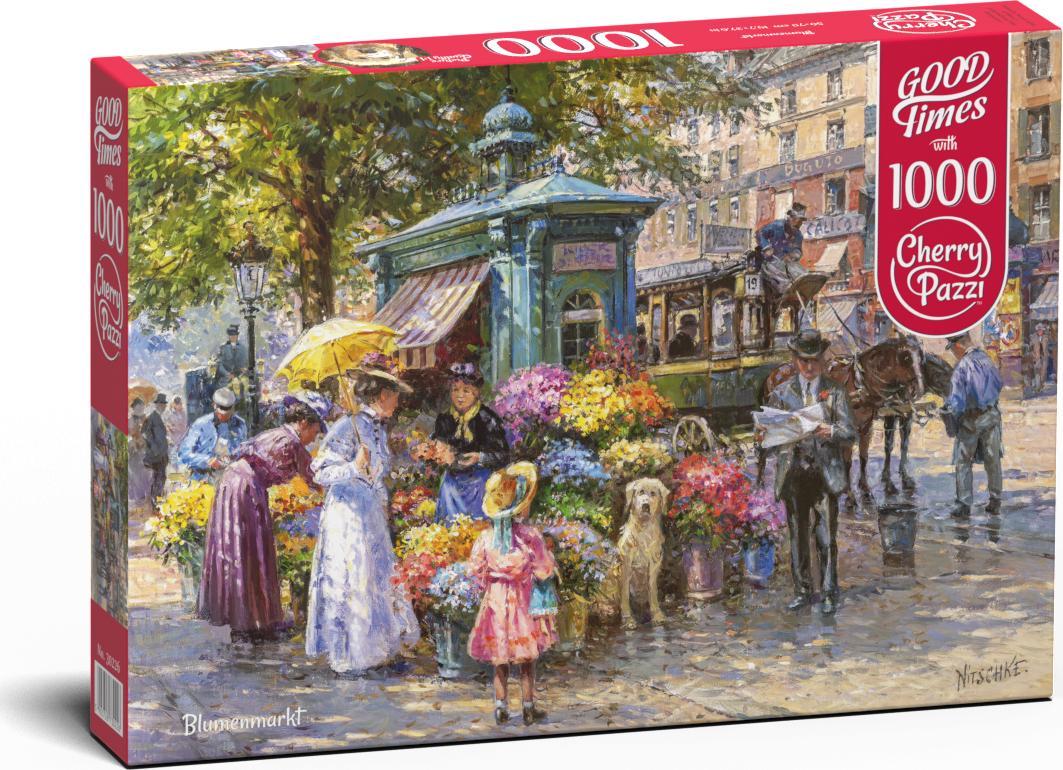 Timaro PUZZLE 1000 CHERRY PAZZI BLUMENMARKT