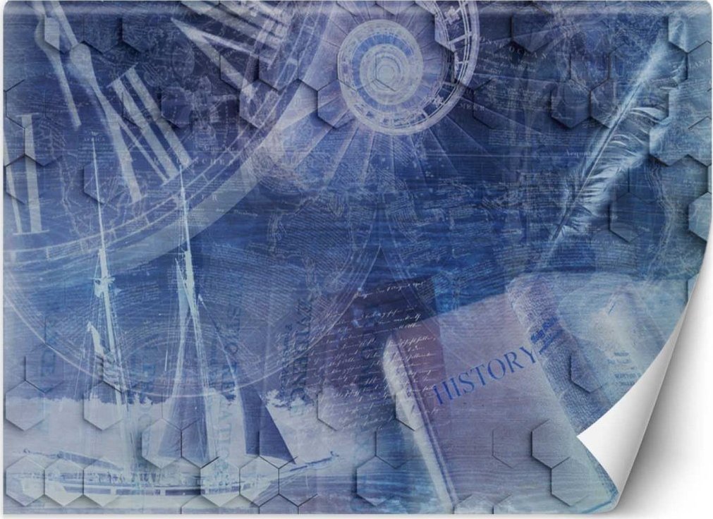 Feeby Fototapeta, Zegar abstrakcja - 350x245