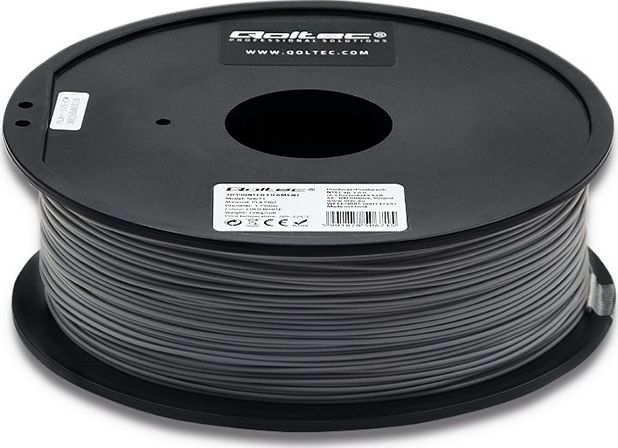 Qoltec Filament PLA Pro szary
