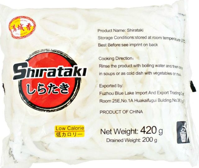 City Aroma Makaron Shirataki Konjac, grube kluski Udon 20 x 400g - City Aroma uniwersalny