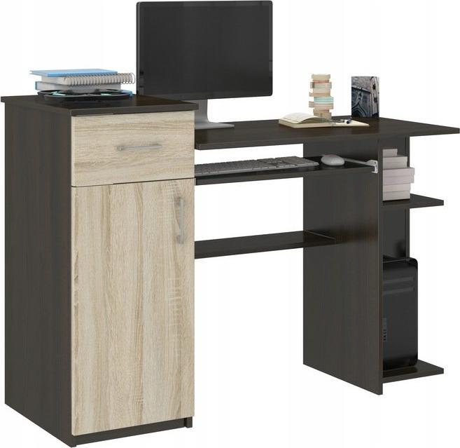 Mobene BIURKO SZKOLNE MODERN N-8 WENGE MIX SONOMA Mobene