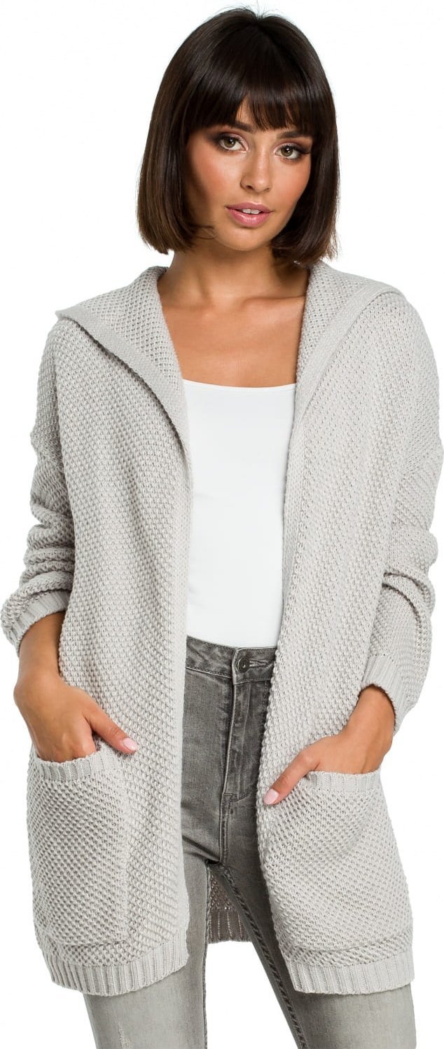 BE Knit Sweter Damski Model BK002 Grey
