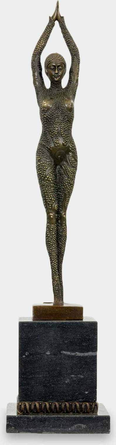 rzezbyzbrazu Tancerka Rewiowa Starfish Rzeźba z Brązu