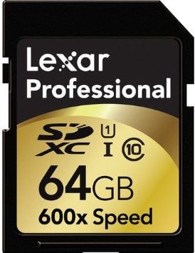 Karta Lexar Professional 600x SDHC 64 GB Class 10 UHS-I/U1 (141906)