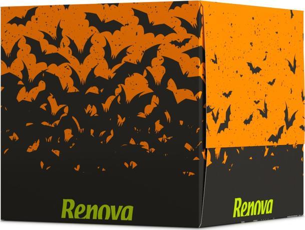 Renova Chusteczki wyciągane do twarzy Renova nietoperze 50 szt