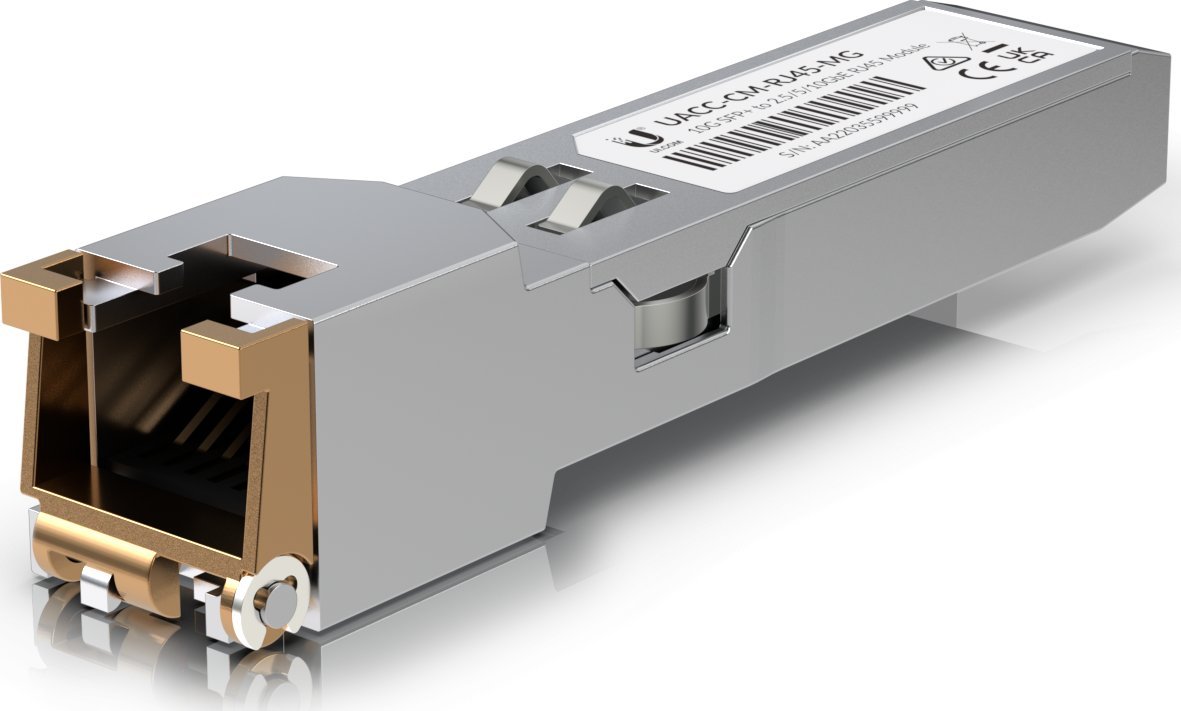 Ubiquiti Moduł UBNT UACC-CM-RJ45-MG, 10G SFP+ to 10/5/2.5GbE RJ45