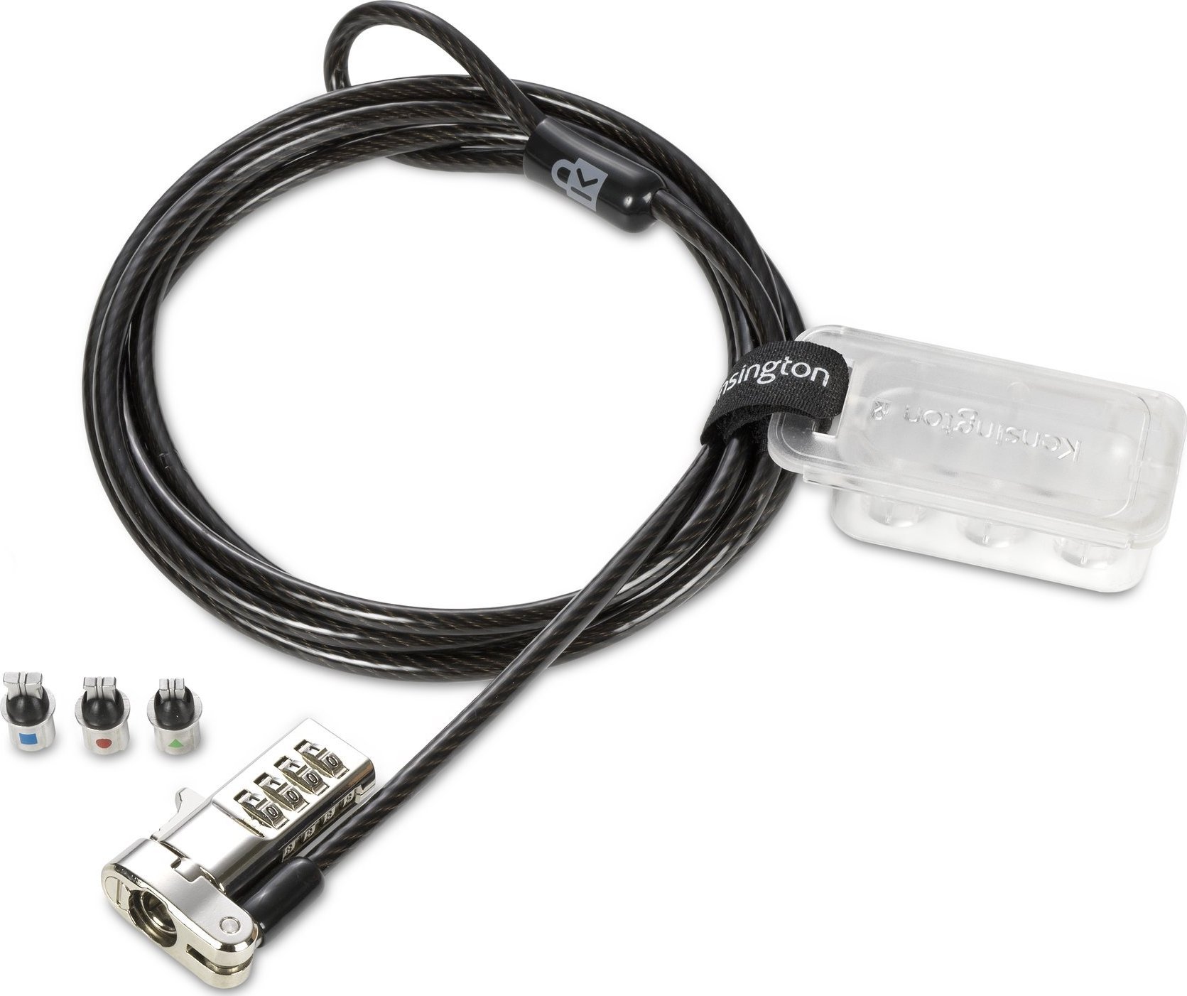 Linka zabezpieczająca Kensington Blokada do laptopa Universal 3-in-1 Combin T-Bar, Nano, Wedge