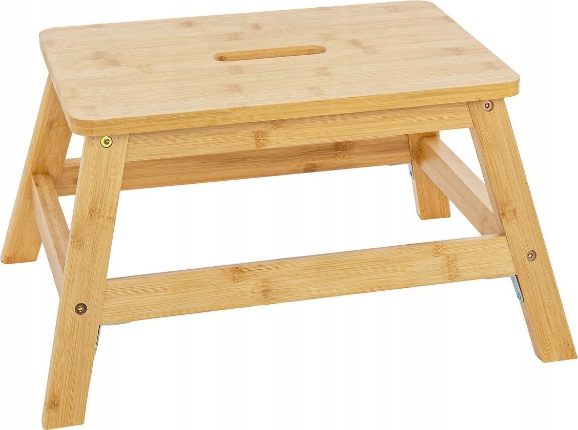5five Stołeczek drewniany BAMBOO, 1 stopień