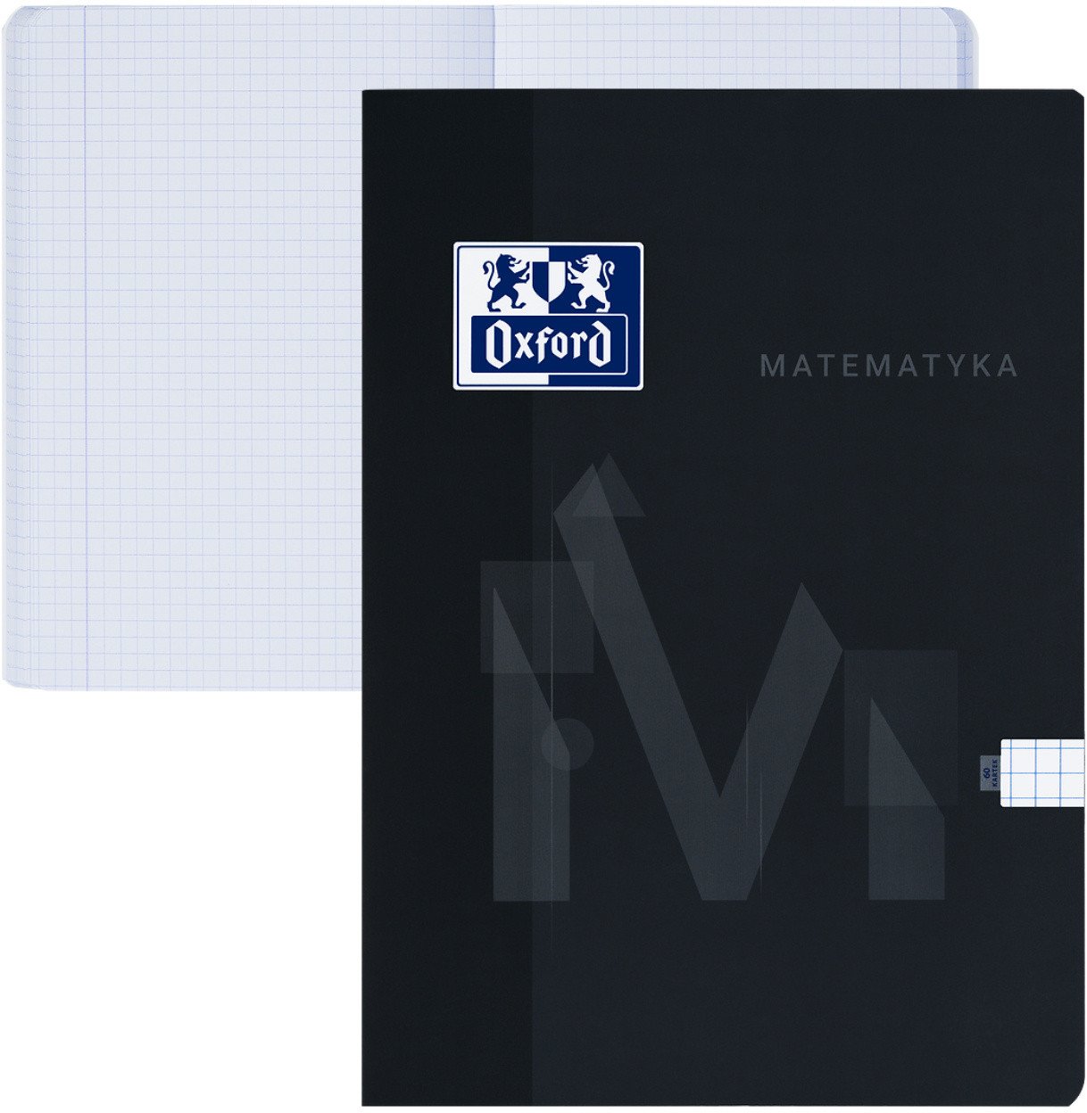 Zeszyt A5 60 kartek w kratkę matematyka przedmiotowy soft touch OXFORD